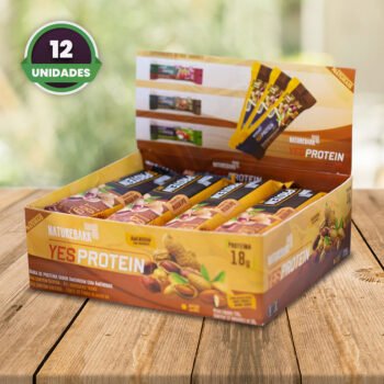Caixa com 12 Unidades Yes Protein Amendoim